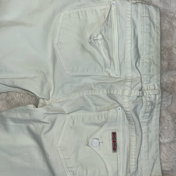 Hudson white classic 2button jeans - Picture 4 of 5